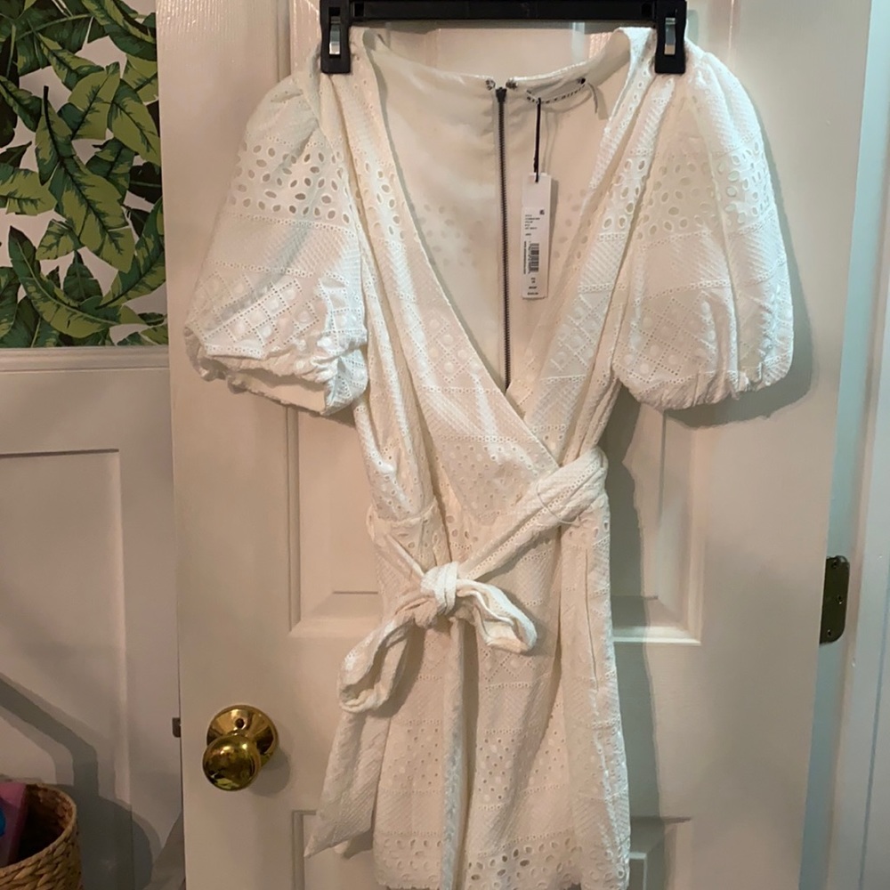 Alice and Olivia eyelet romper size 10